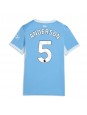 Ženski Nogometna dresi replika Manchester City Elliot Anderson #5 Domači 2026-27 Kratek rokav Ženski Nogometna dresi replika Manchester City Elliot Anderson #5 Domači 2026-27 Kratek rokav